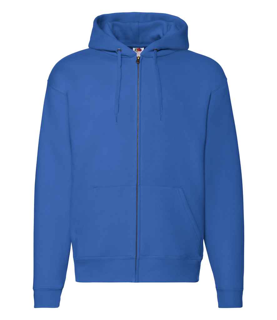 Fruit of the Loom Premium Zip Hooded Sweatshirt - Royal Blue (SSE16)