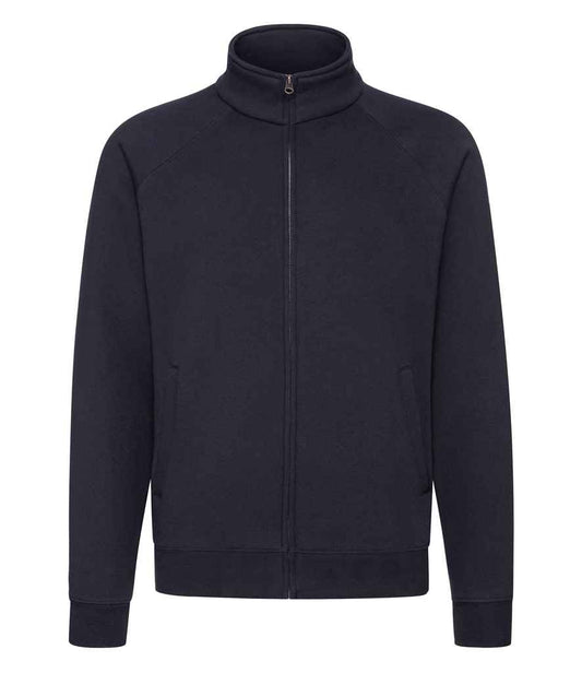 Fruit of the Loom Premium Sweat Jacket - Deep Navy (SSE92)