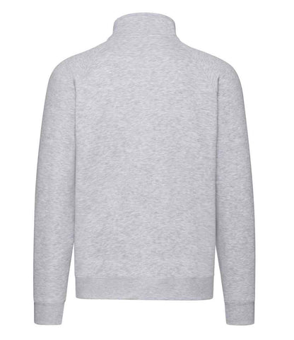 Fruit of the Loom Premium Sweat Jacket - Heather Grey (SSE92)