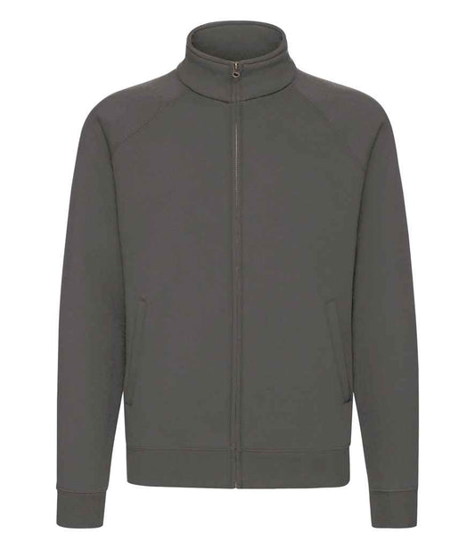 Fruit of the Loom Premium Sweat Jacket - Light Graphite (SSE92)