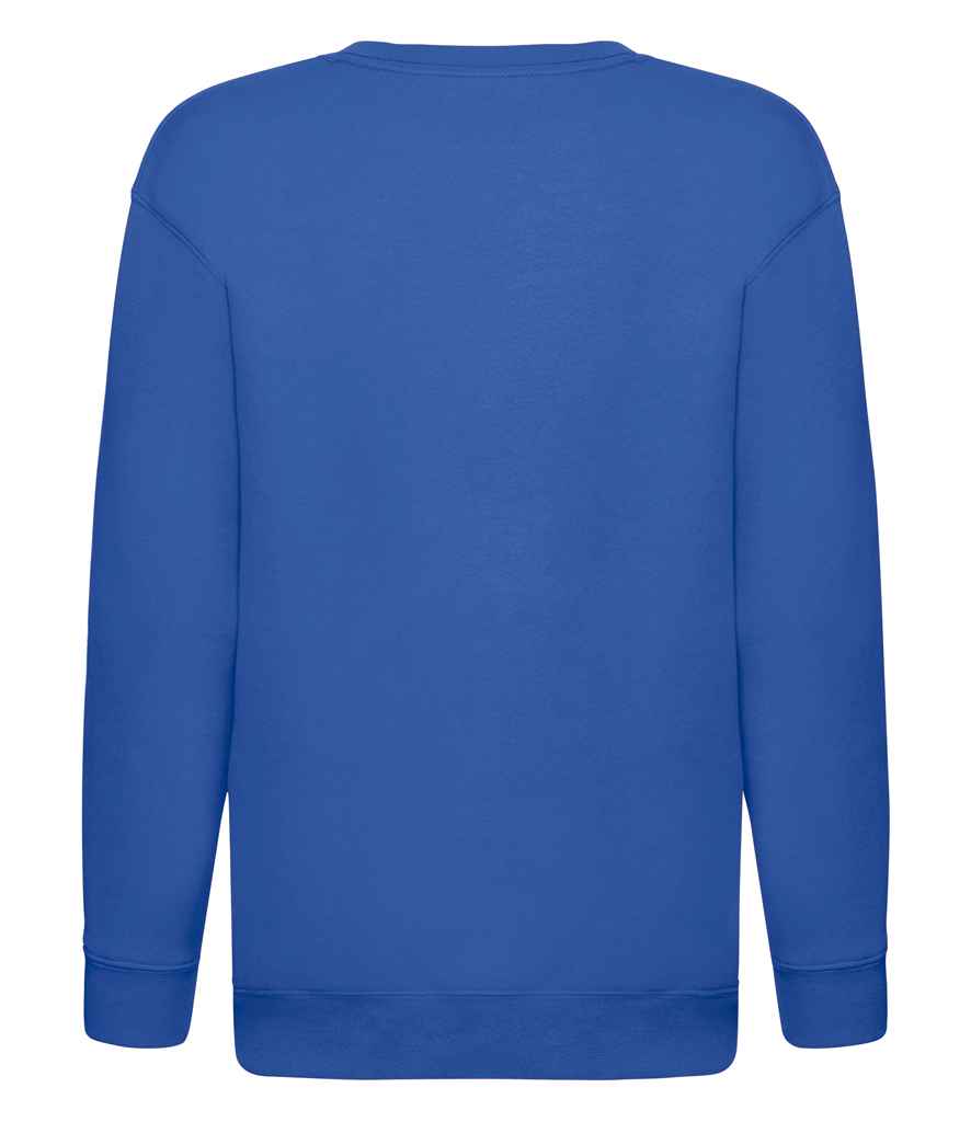 Fruit of the Loom Kids Premium Drop Shoulder Sweatshirt - Royal Blue (SSE9B)