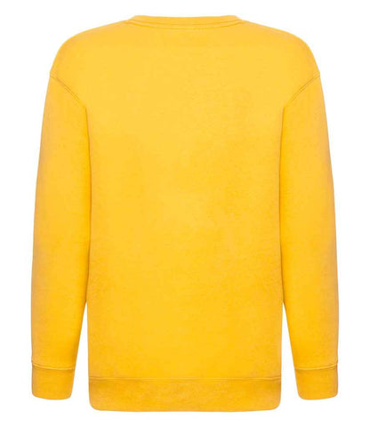 Fruit of the Loom Kids Premium Drop Shoulder Sweatshirt - Sunflower (SSE9B)