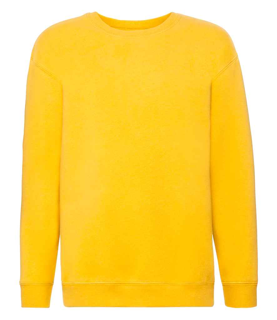 Fruit of the Loom Kids Premium Drop Shoulder Sweatshirt - Sunflower (SSE9B)