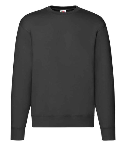 Fruit of the Loom Premium Drop Shoulder Sweatshirt - Black (SSE9)