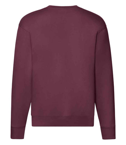 Fruit of the Loom Premium Drop Shoulder Sweatshirt - Burgundy (SSE9)