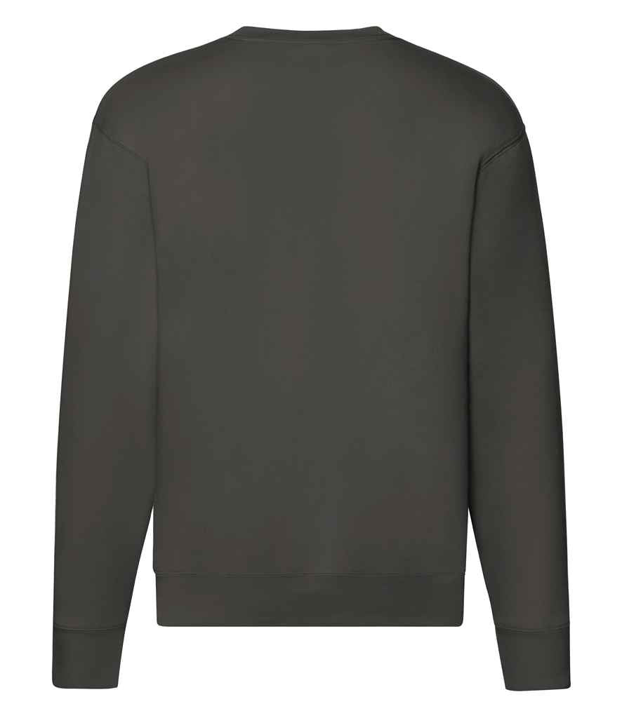 Fruit of the Loom Premium Drop Shoulder Sweatshirt - Charcoal (SSE9)