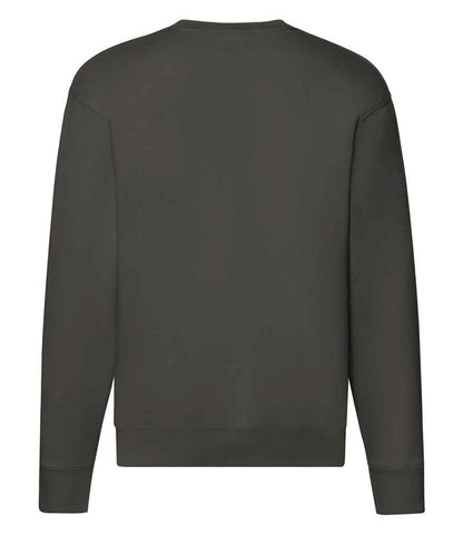 Fruit of the Loom Premium Drop Shoulder Sweatshirt - Charcoal (SSE9)