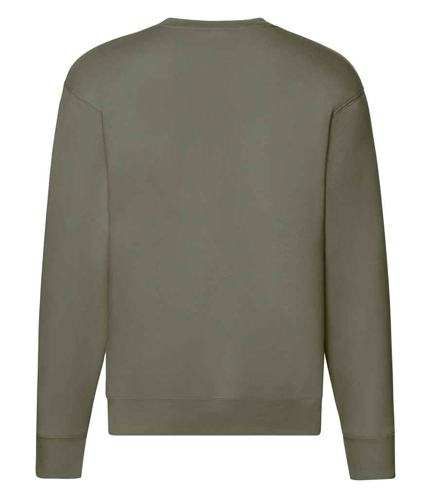 Fruit of the Loom Premium Drop Shoulder Sweatshirt - Classic Olive (SSE9)