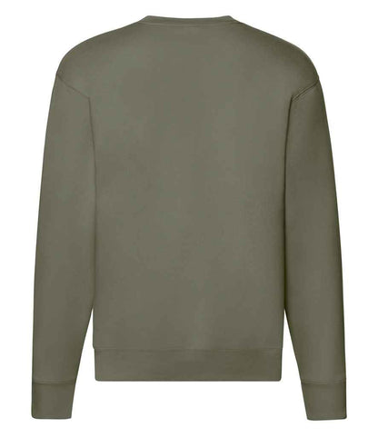 Fruit of the Loom Premium Drop Shoulder Sweatshirt - Classic Olive (SSE9)