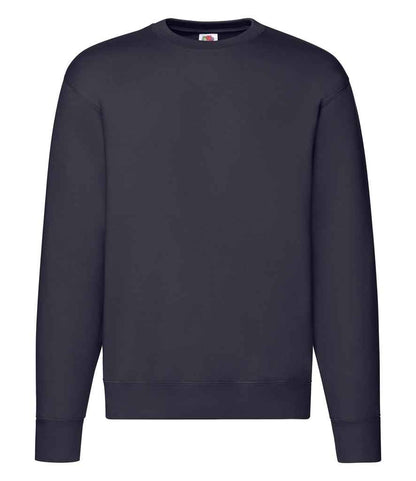 Fruit of the Loom Premium Drop Shoulder Sweatshirt - Deep Navy (SSE9)