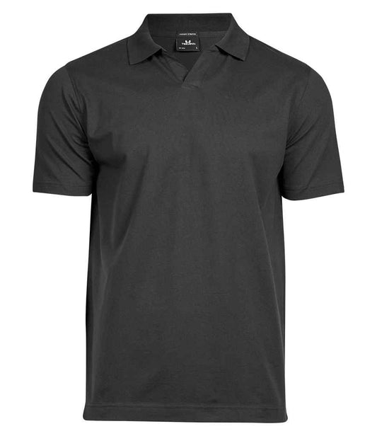 Tee Jays Luxury Stretch V Neck Polo Shirt (T1404)