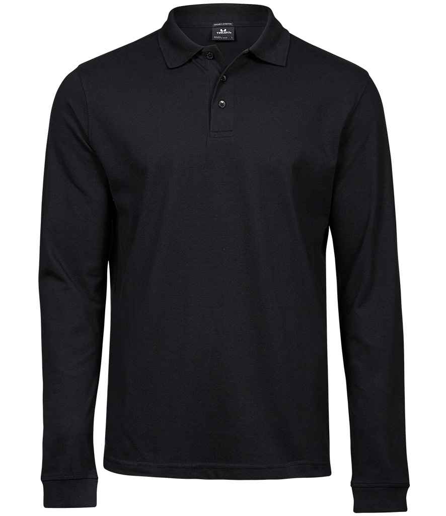 Tee Jays Luxury Stretch Long Sleeve Polo Shirt (T1406)