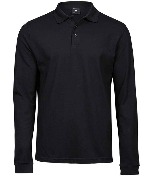Tee Jays Luxury Stretch Long Sleeve Polo Shirt (T1406)