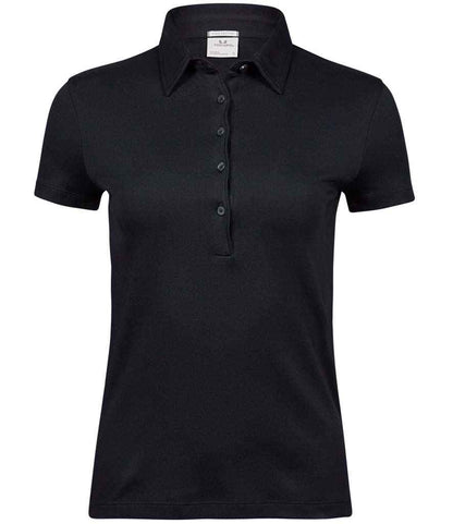 Tee Jays Ladies Pima Cotton Interlock Polo Shirt (T1441)