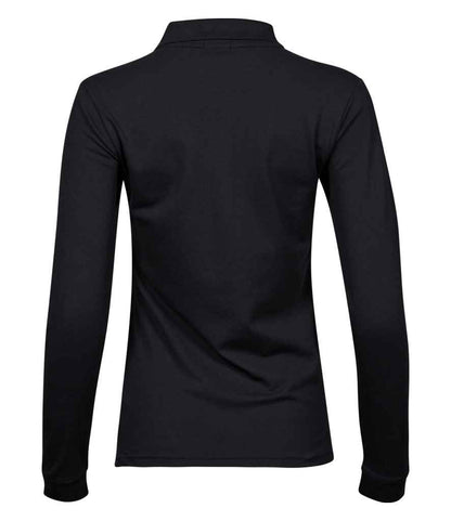 Tee Jays Ladies Luxury Stretch Long Sleeve Polo Shirt (T146)