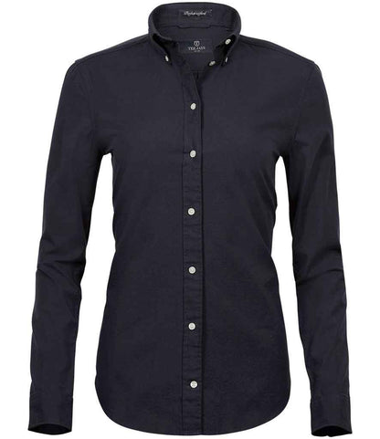 Tee Jays Ladies Perfect Long Sleeve Oxford Shirt (T4001)