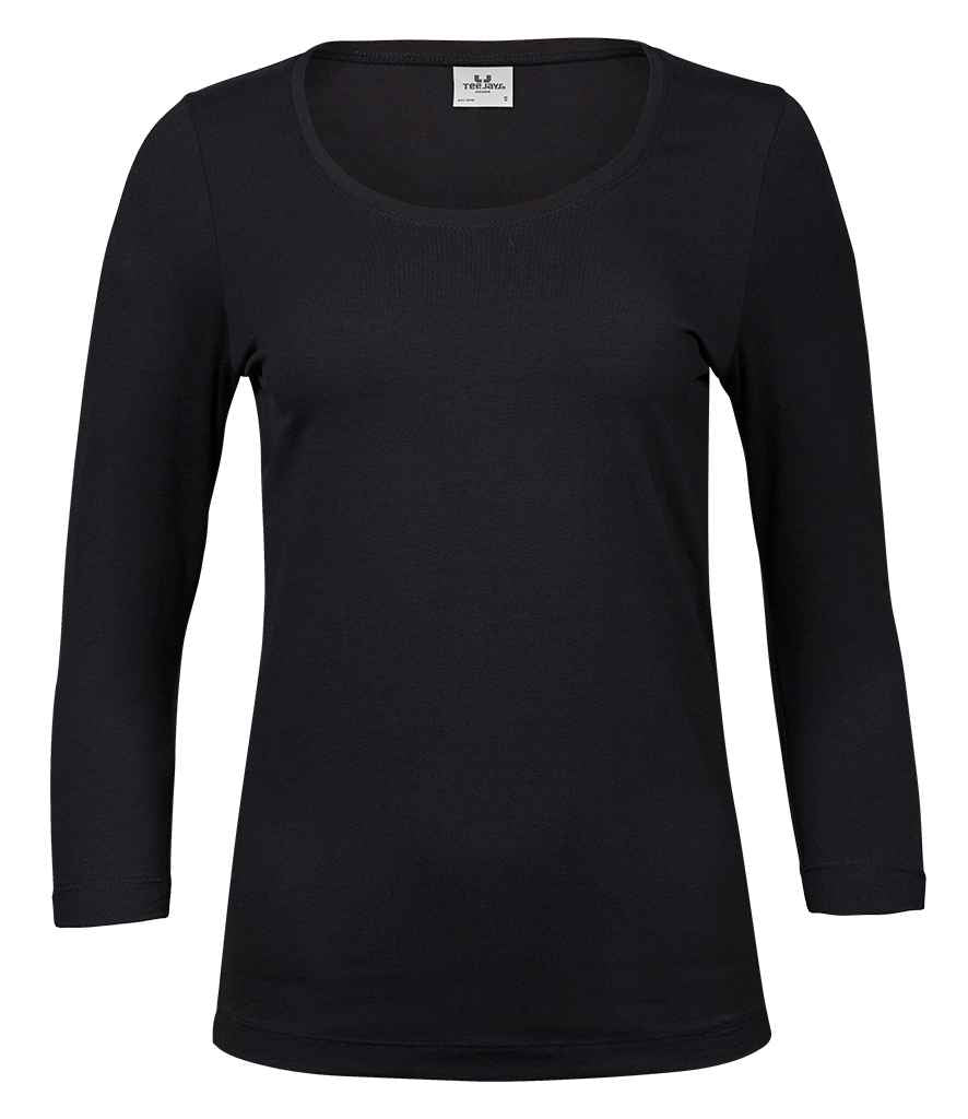 Tee Jays Ladies Stretch 3/4 Sleeve T-Shirt (T460)