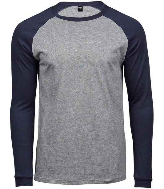 Tee Jays Long Sleeve Baseball T-Shirt (T5072)