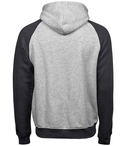 Tee Jays Two Tone Raglan Hooded Sweatshirt (T5432)