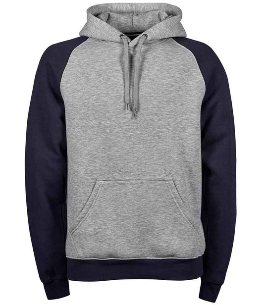 Tee Jays Two Tone Raglan Hooded Sweatshirt (T5432)