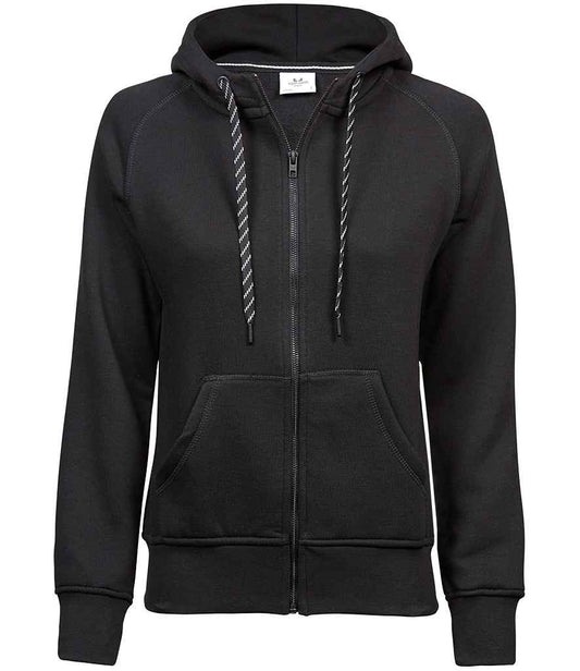 Tee Jays Ladies Fashion Zip Hooded Sweatshirt (T5436)