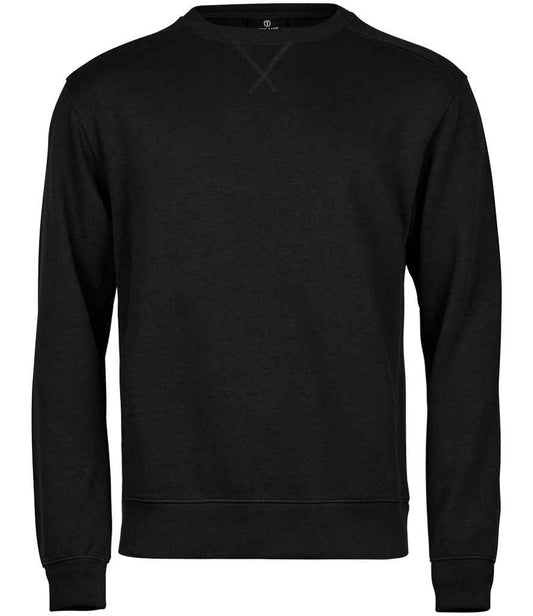Tee Jays Ribbed Interlock Crew Neck Sweatshirt (T5504)