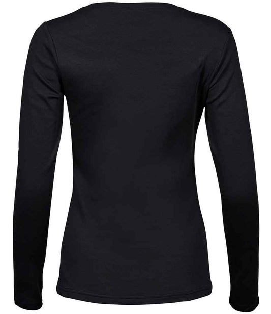 Tee Jays Ladies Long Sleeve Interlock T-Shirt (T590)