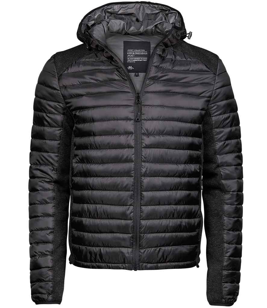 Tee Jays Crossover Hooded Padded Outdoor Jacket (T9610)