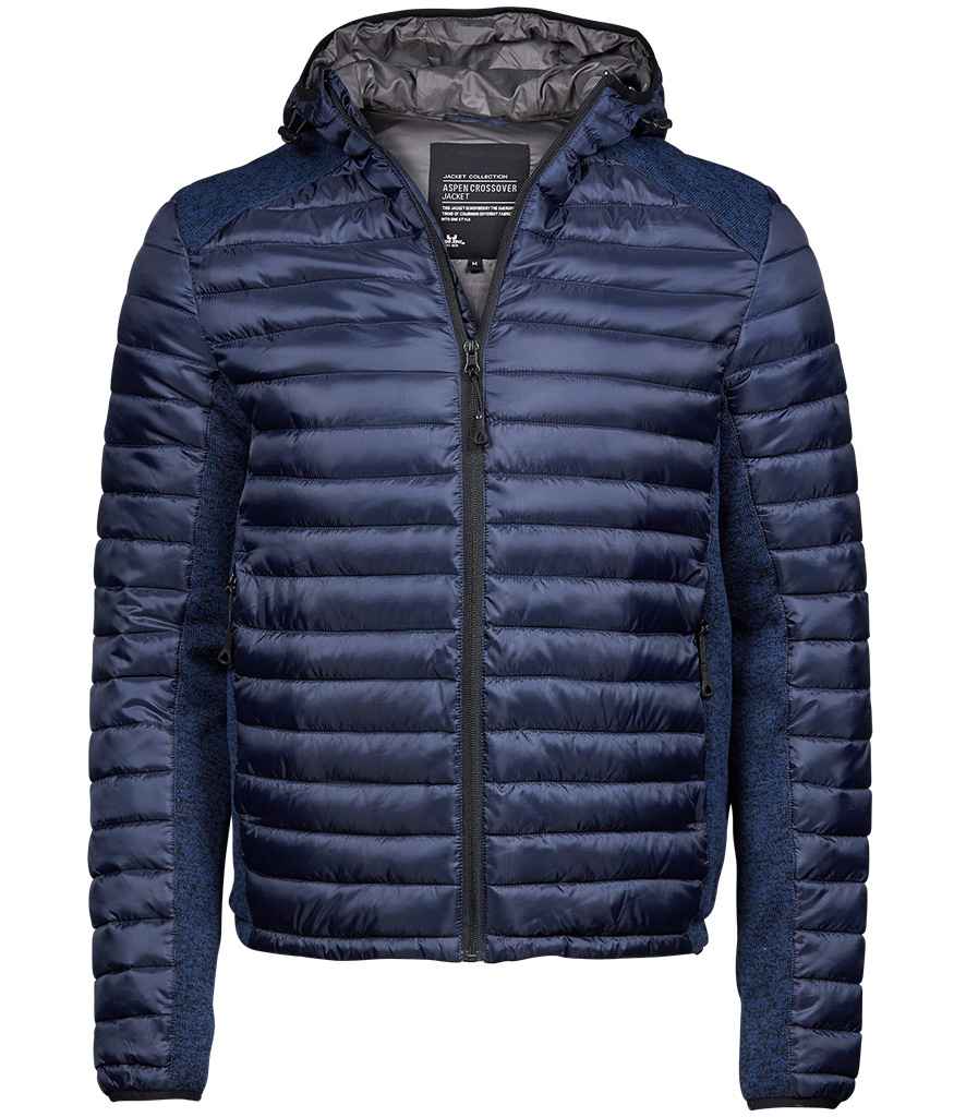 Tee Jays Crossover Hooded Padded Outdoor Jacket (T9610)