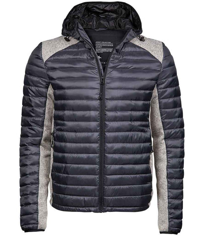 Tee Jays Crossover Hooded Padded Outdoor Jacket (T9610)