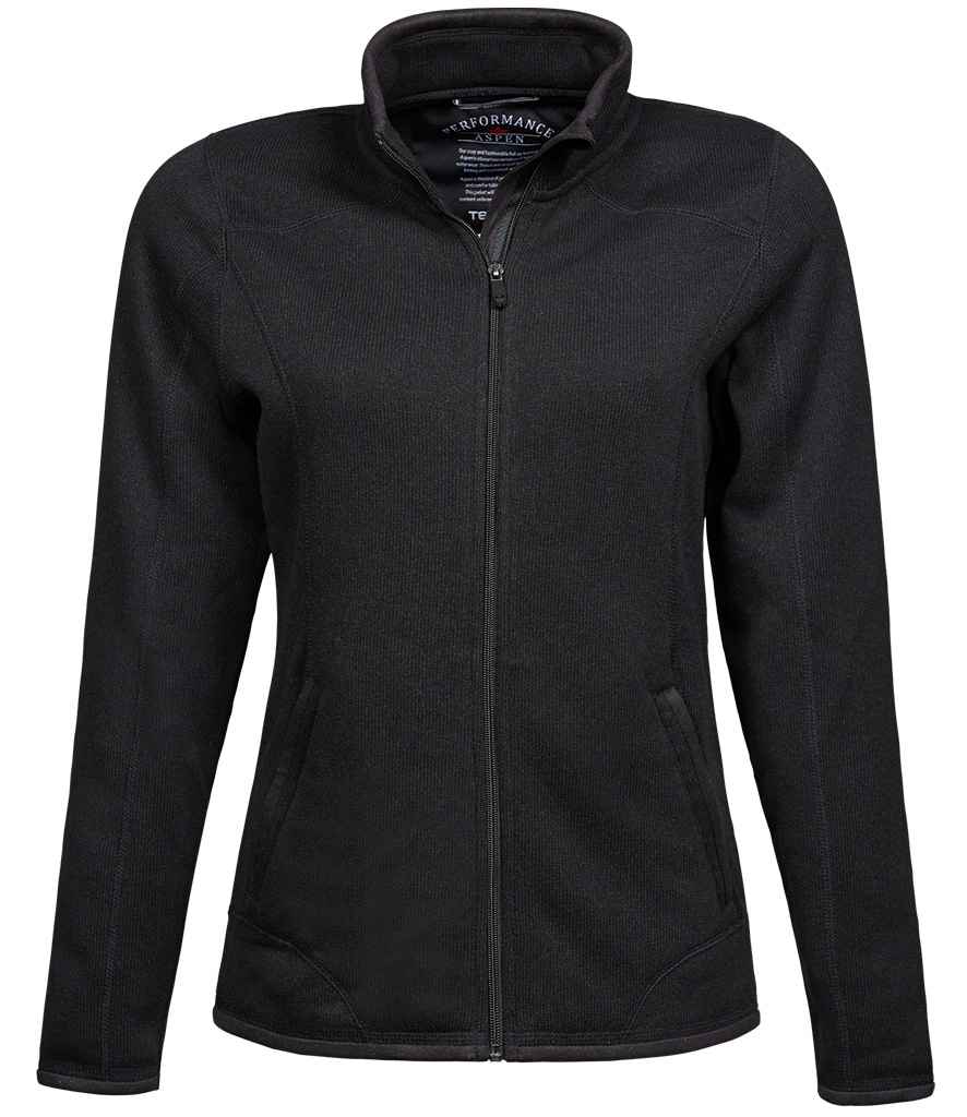 Tee Jays Ladies Knitted Outdoor Fleece Jacket (T9616)