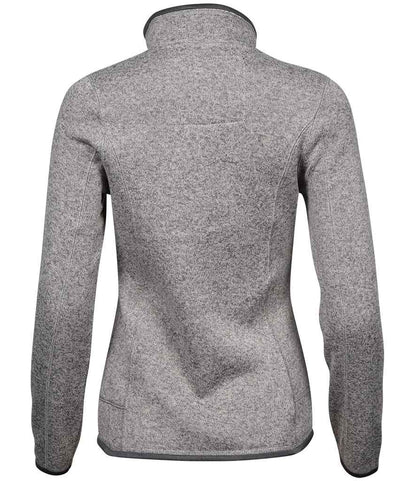 Tee Jays Ladies Knitted Outdoor Fleece Jacket (T9616)