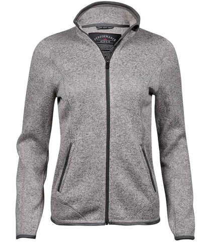 Tee Jays Ladies Knitted Outdoor Fleece Jacket (T9616)