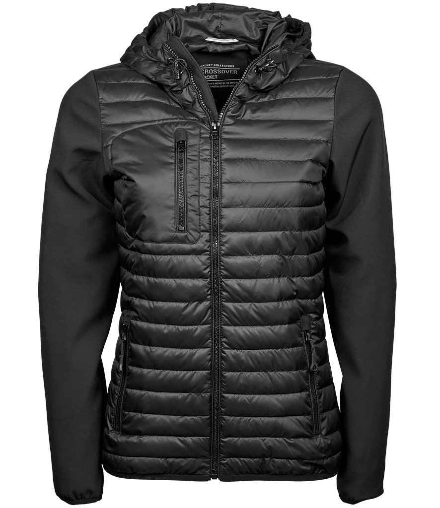 Tee Jays Ladies Crossover Hooded Jacket (T9629)