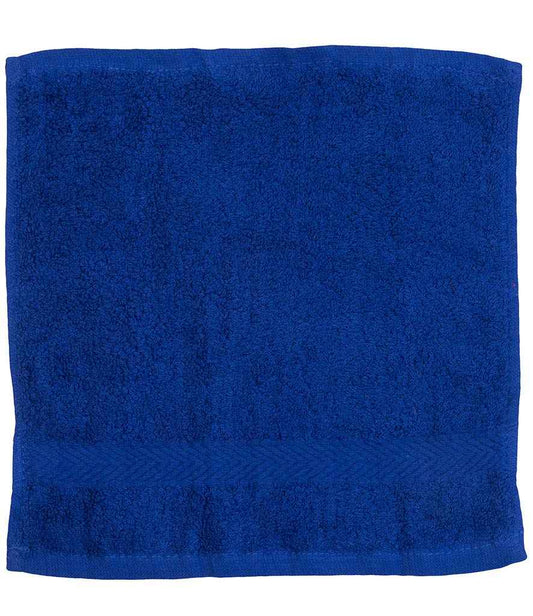 Towel City Luxury Face Cloth - Royal Blue (TC01)