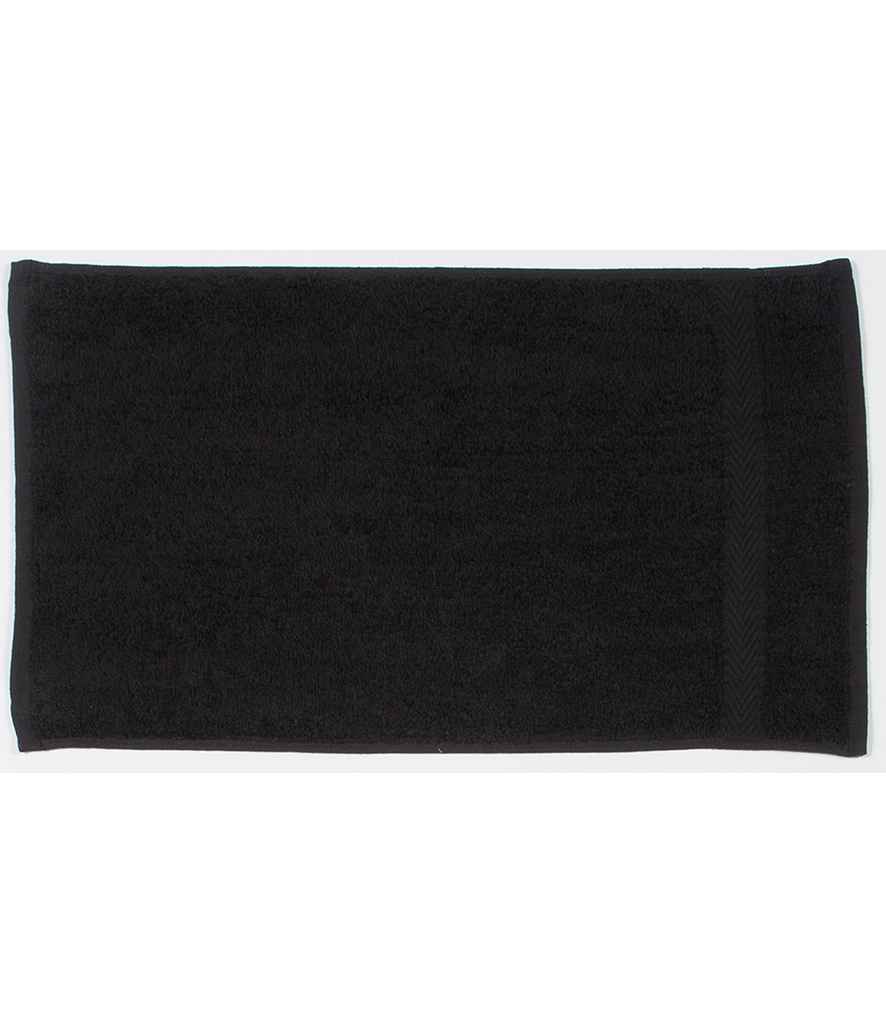 Towel City Luxury Guest Towel - Black (TC05)