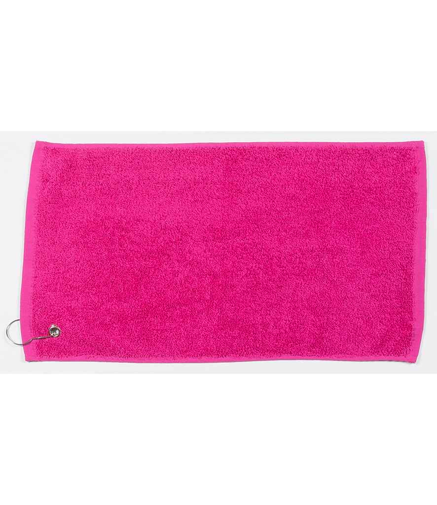 Towel City Luxury Golf Towel - Fuchsia (TC13)