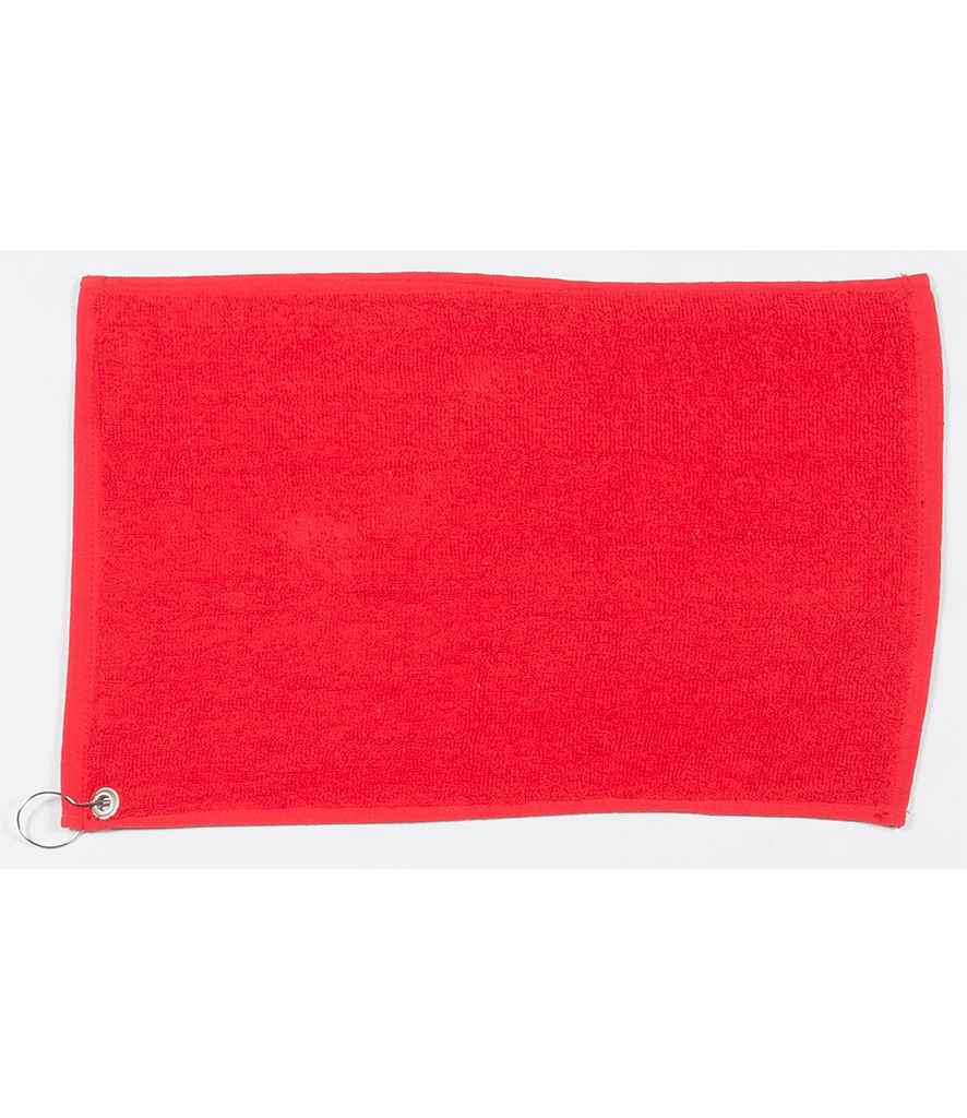 Towel City Luxury Golf Towel - Red (TC13)