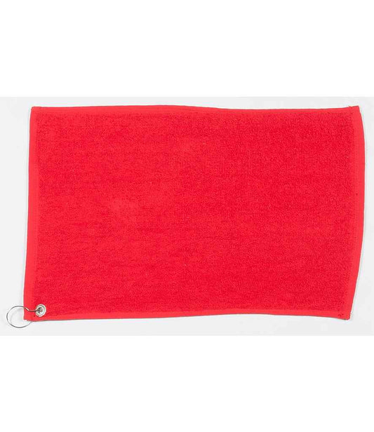 Towel City Luxury Golf Towel - Red (TC13)