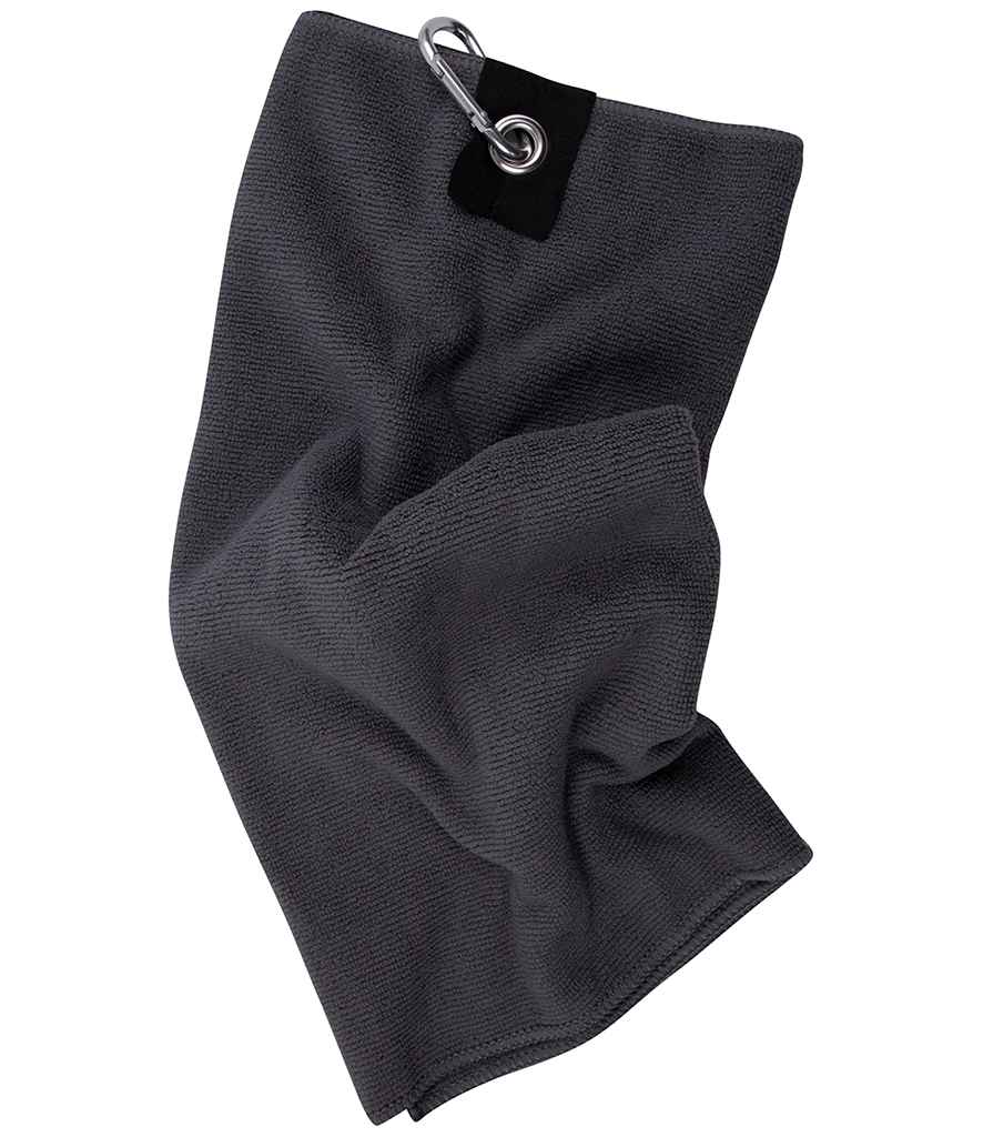Towel City Microfibre Golf Towel - Steel Grey (TC19)
