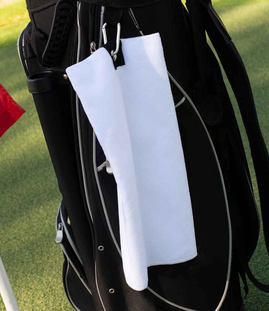 Towel City Microfibre Golf Towel - White (TC19)