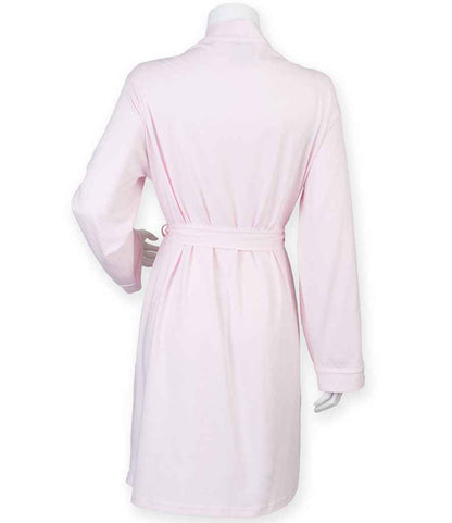 Towel City Ladies Cotton Wrap Robe - Light Pink (TC50)