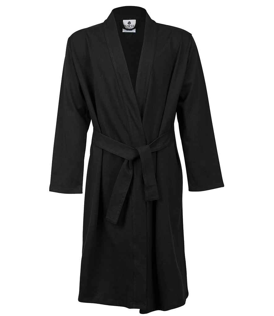 Towel City Kids Robe - Black (TC51)