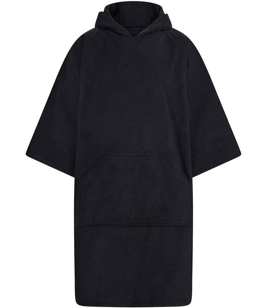 Towel City Adult Poncho - Black (TC810)