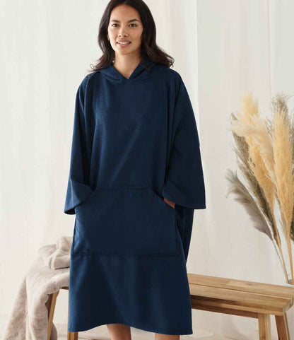 Towel City Adult Poncho - Navy (TC810)