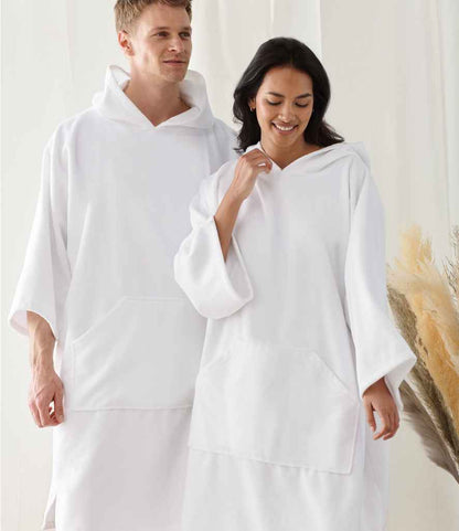 Towel City Adult Poncho - White (TC810)