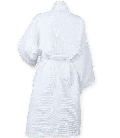 Towel City Waffle Robe - White (TC86)