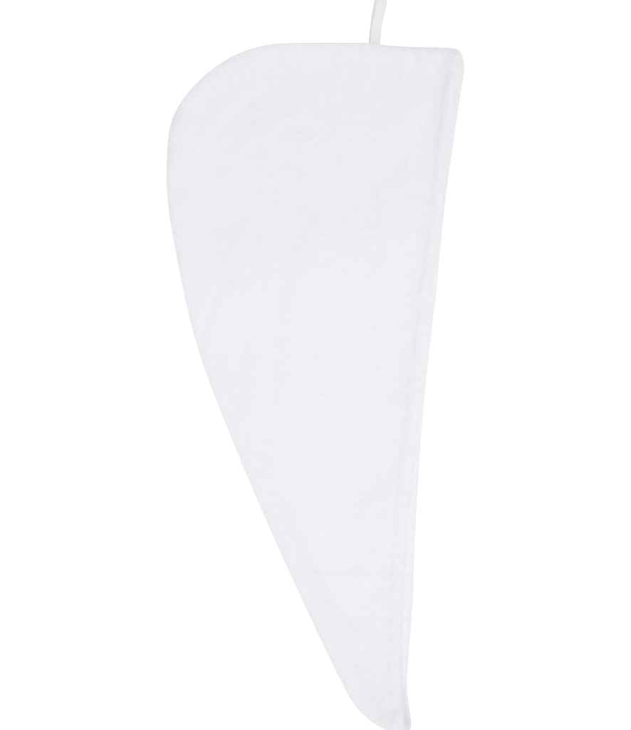 Towel City Hair Wrap - White (TC933)
