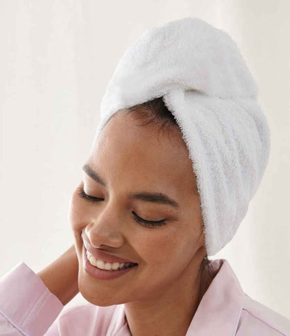 Towel City Hair Wrap - White (TC933)