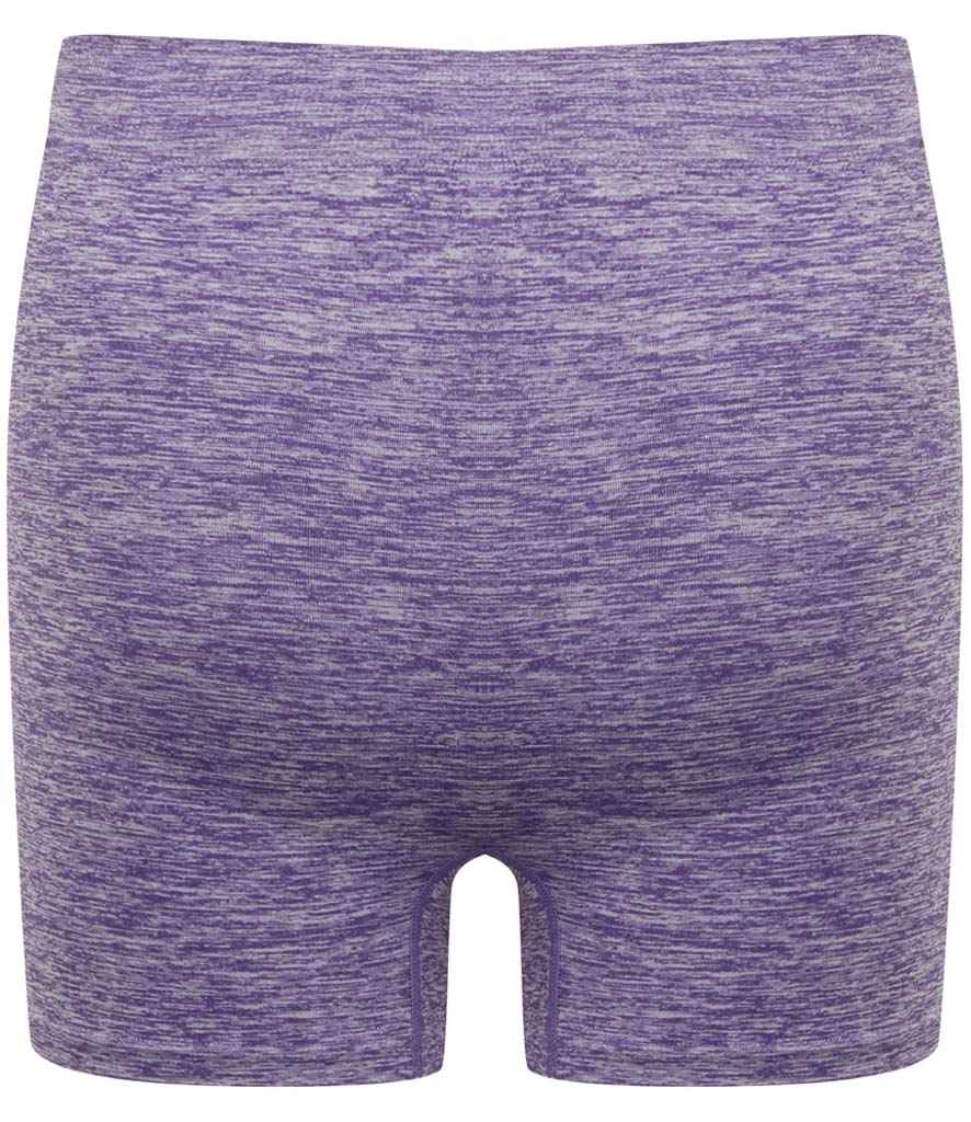 Tombo Tombo Ladies Seamless Shorts - Purple Marl (TL301)